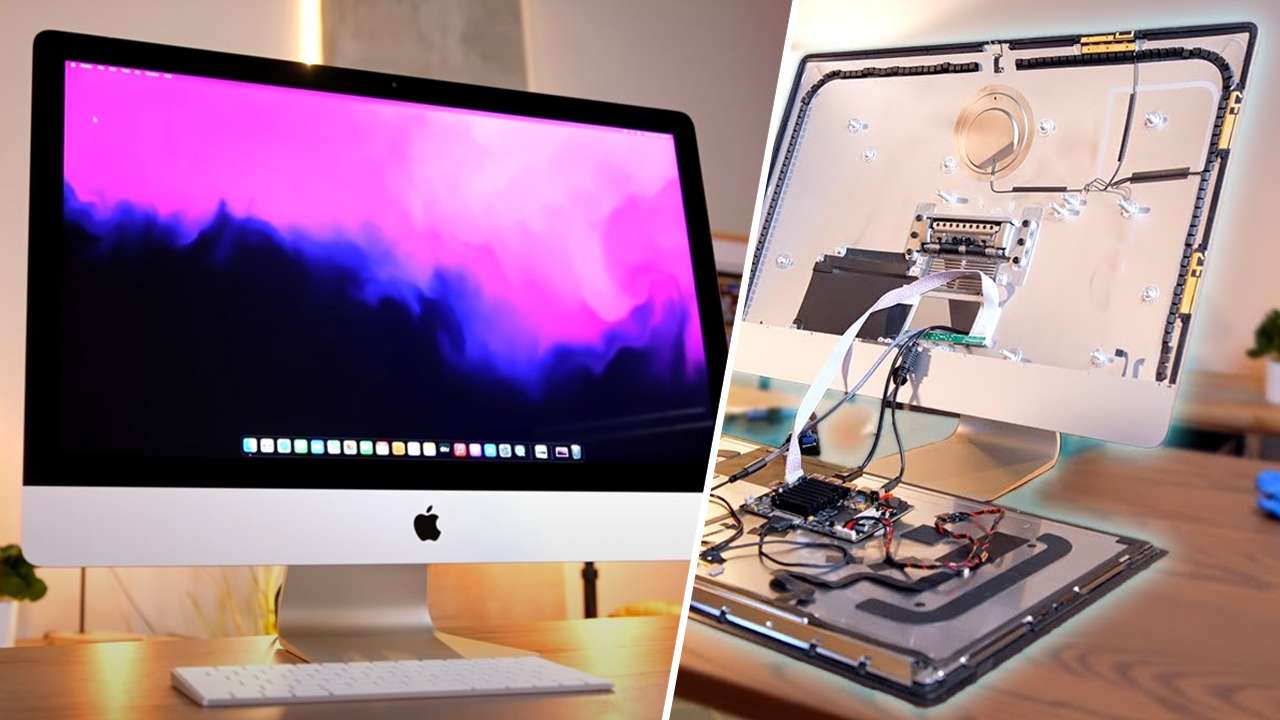 YouTuber eski iMac’i Studio Display haline getirdi!