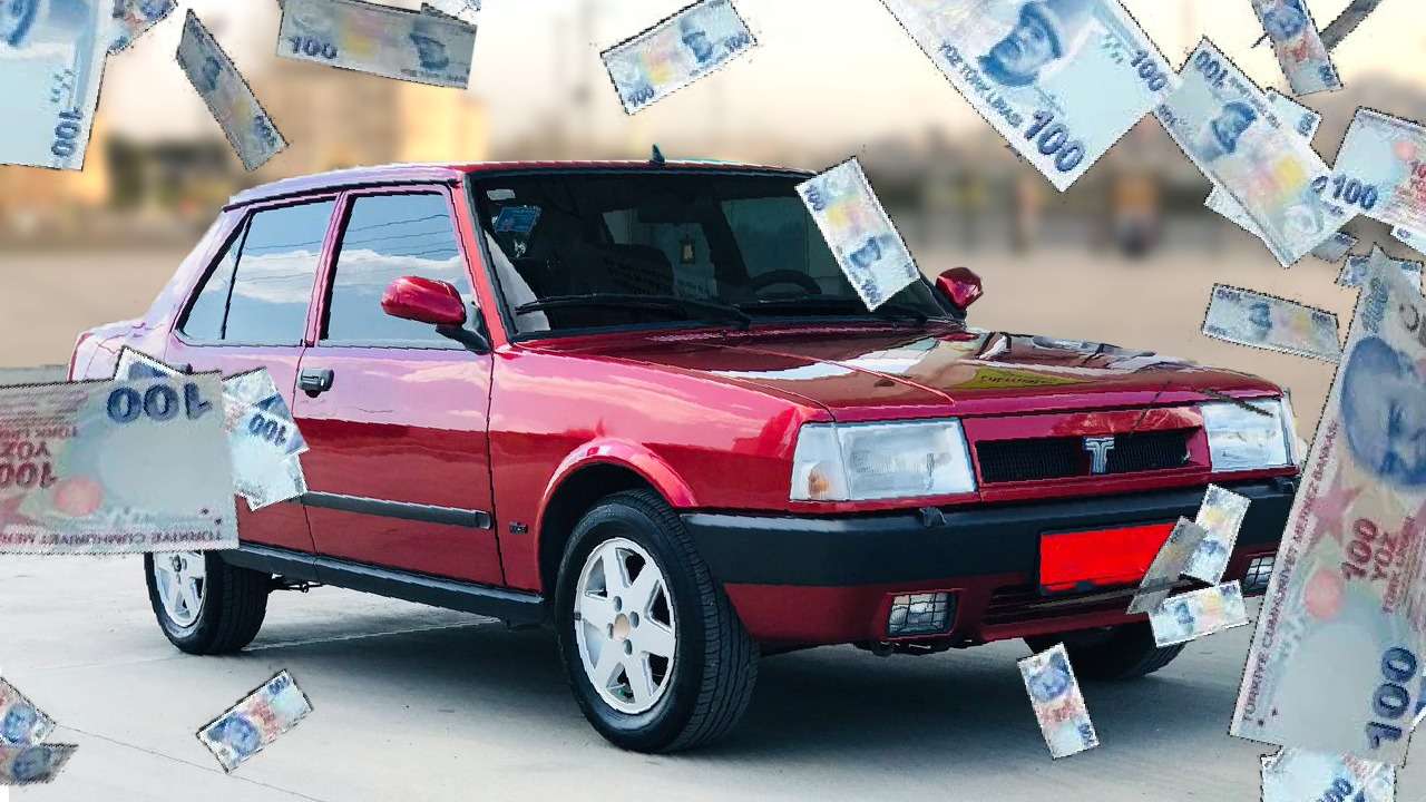 1991 model 7 bin kilometredeki Tofaş rekor fiyata satıldı