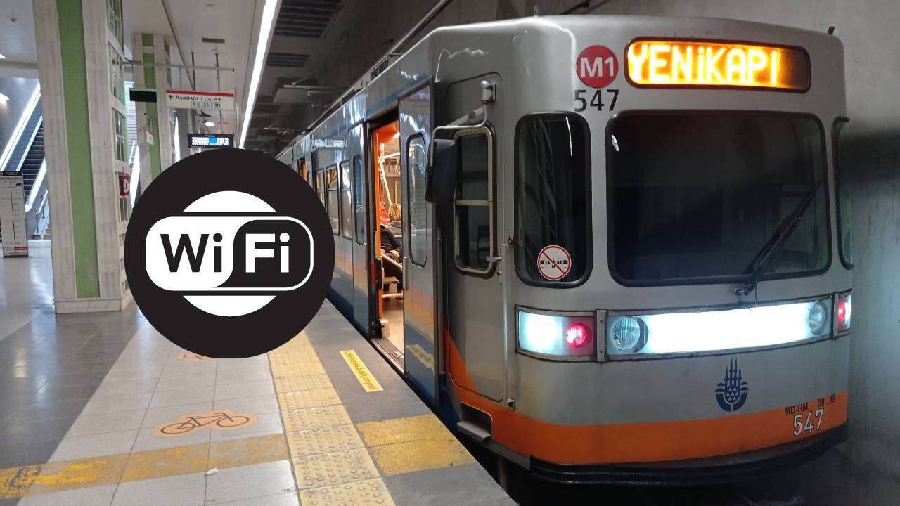 İBB duyurdu: Tüm İstanbul metrosunda ücretsiz internet!