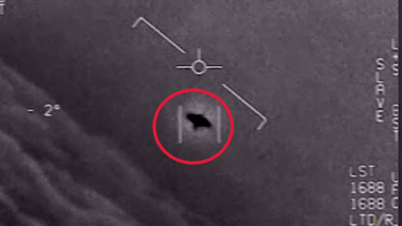 Pentagon UFO görüntüsü.