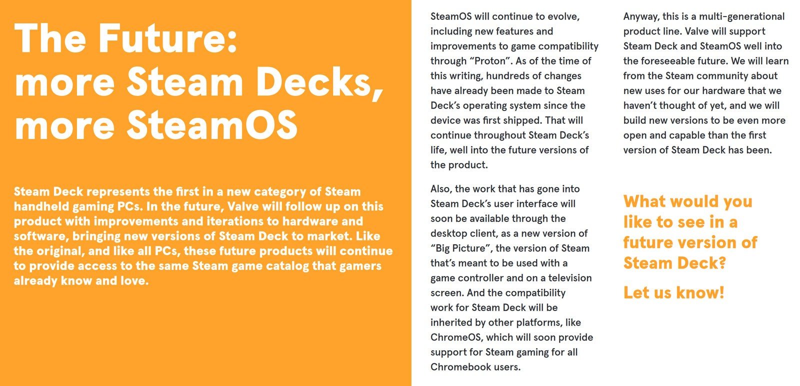 Steam Deck 2 SteamOS