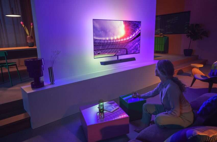 Yeni OLED+ ve Mini-LED Televizyon Modelleri Philips 2022 Ambilight TV’ler Arasında Öne Çıkıyor