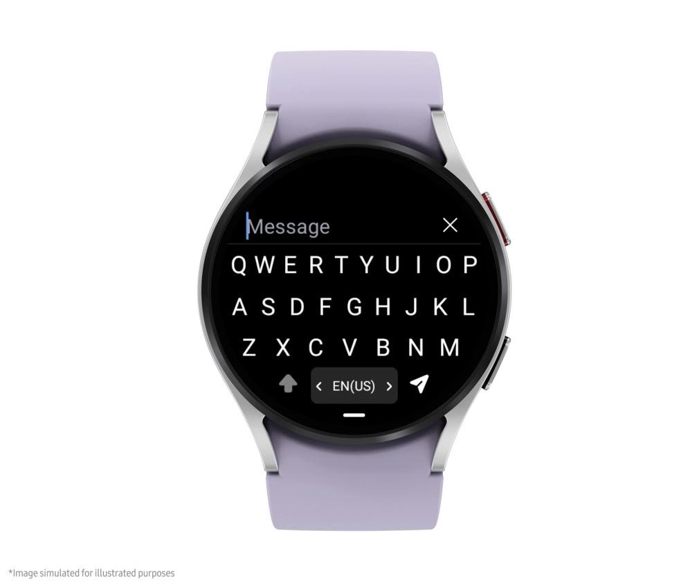 Galaxy Watch 5 qwerty klavye