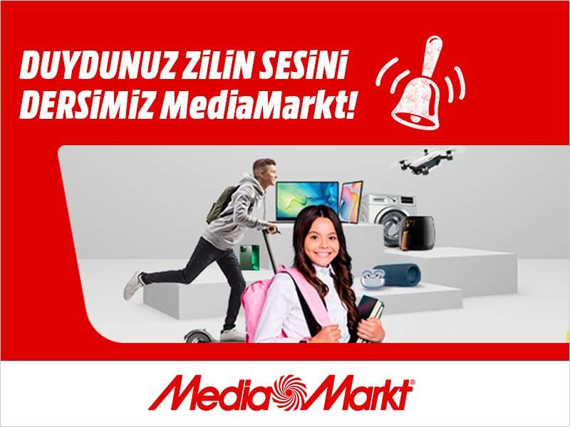 MediaMarkt Okula Dönüş Kampanyası Farklı Ürünlerle Devam Ediyor