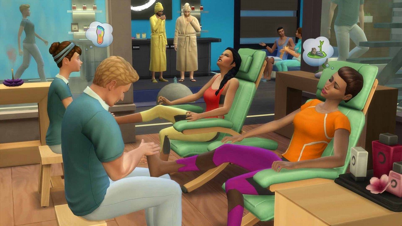 The Sims 4 Spa Day paketine ucretsiz icerikler eklendi