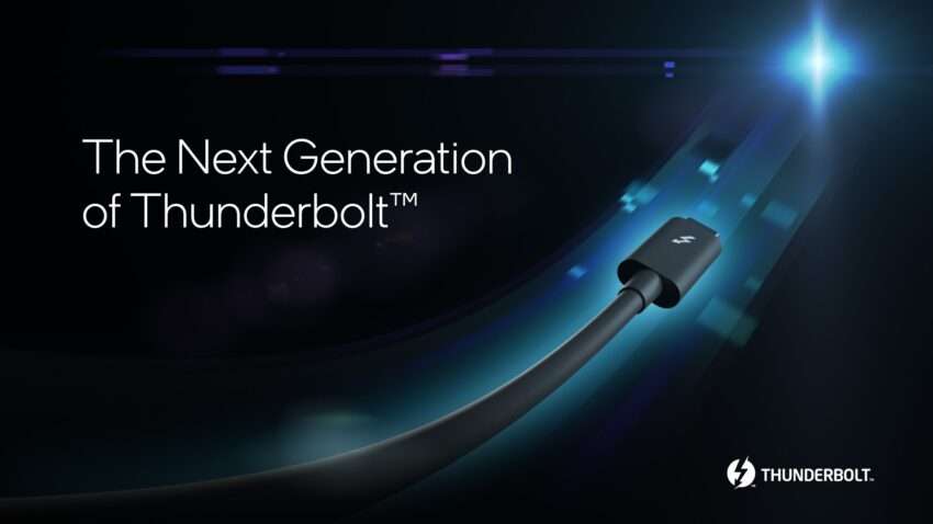 Intel, USB4 v2 ve DisplayPort 2.1 Destekli Yeni Nesil Thunderbolt Prototipini Gösterdi