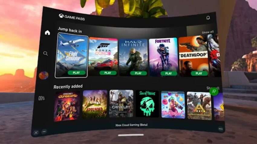 Xbox Cloud Gaming, Meta Quest 2’ye Geliyor