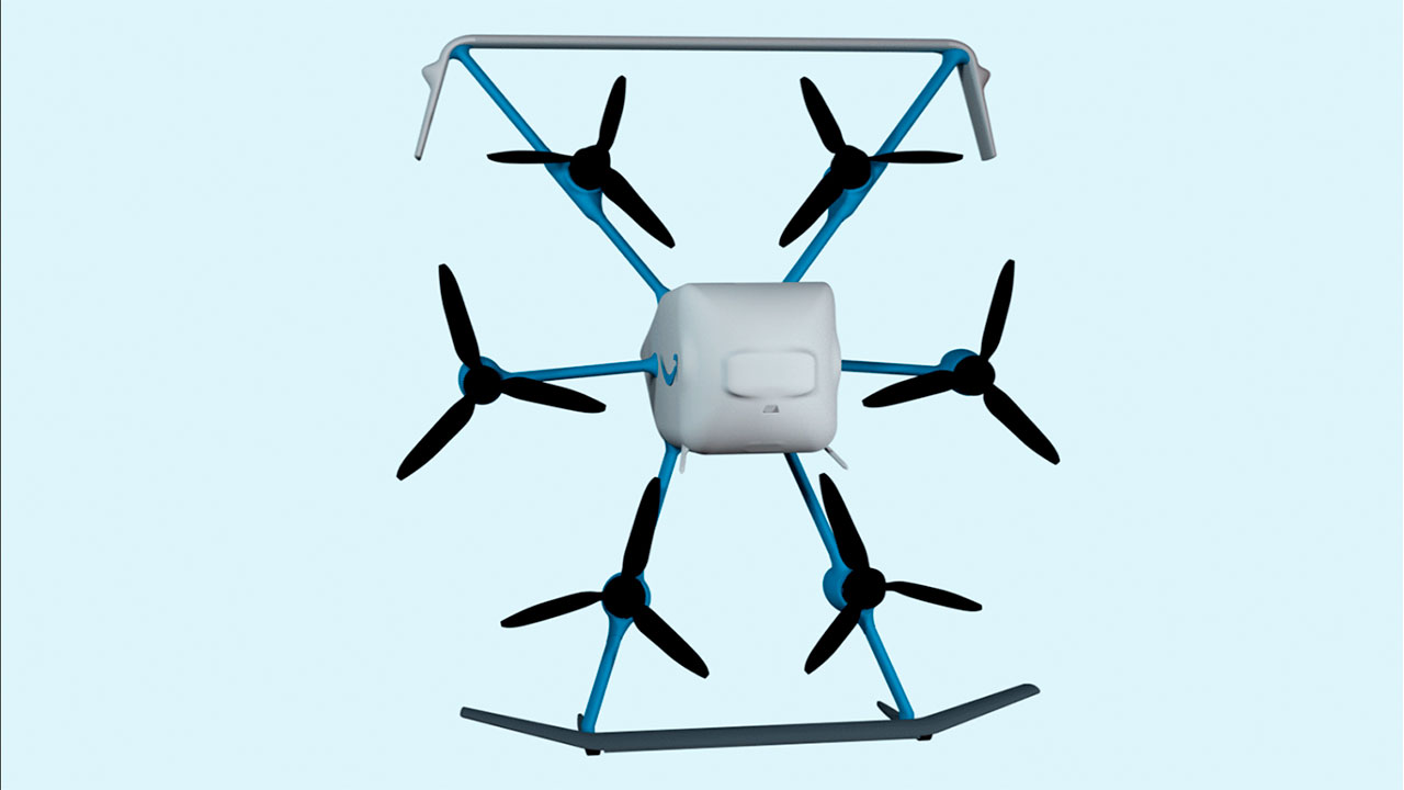 Amazon teslimat dronu 2