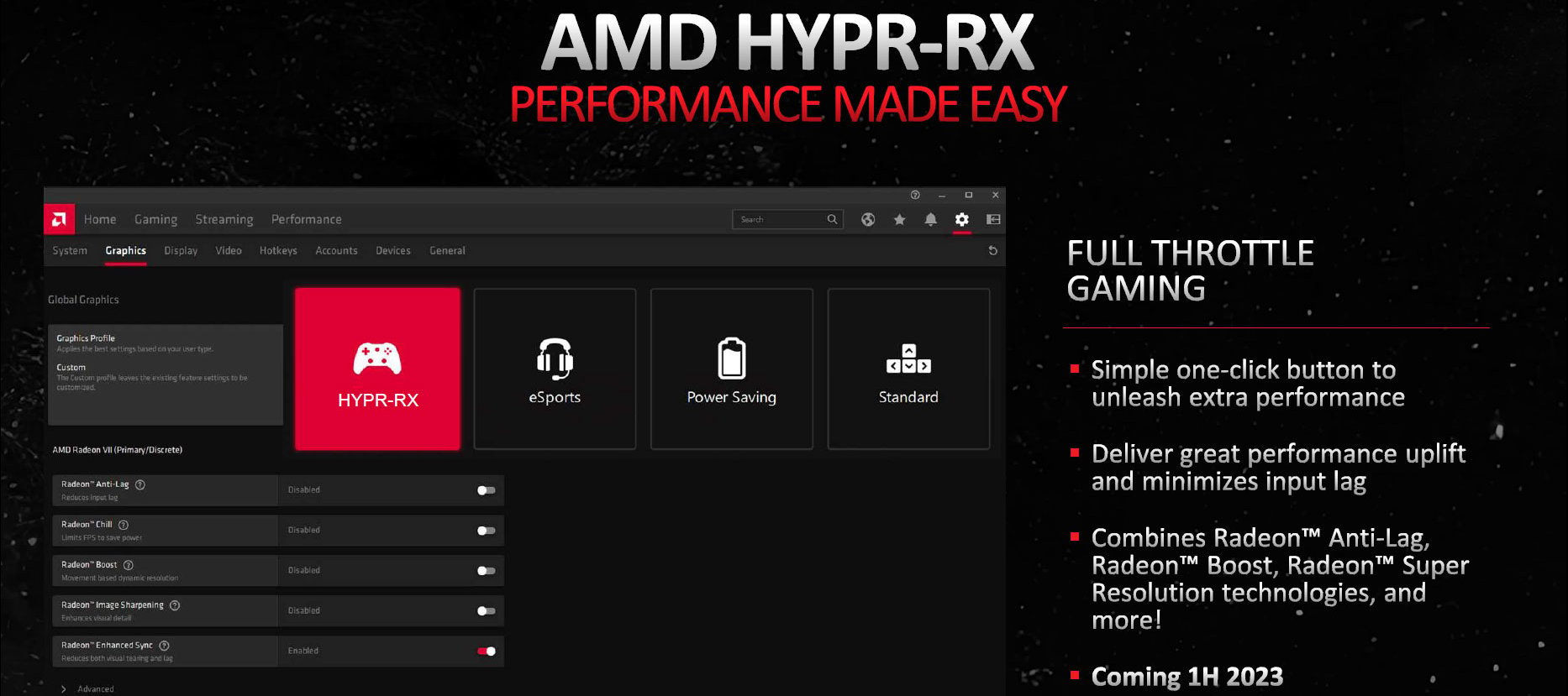 Tek Tiklamayla Performans Artisi AMD HYPR RX Teknolojisi Detaylaniyor
