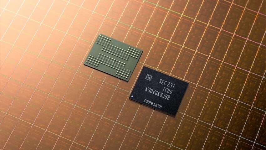 Samsung, Yüksek Yoğunluğuna Sahip 8. Nesil V-NAND Üretimine Başladı