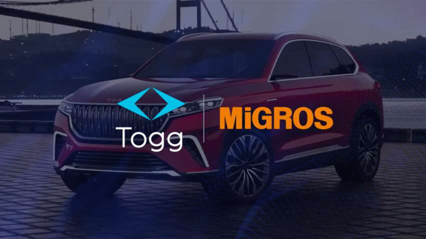 Togg ve Migros daha iyi kullanıcı deneyimi için güçlerini birleştirdi!