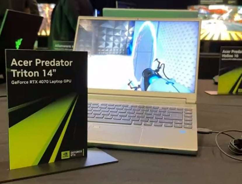 14 inç’e RTX 4070 Sığdırmışlar: Acer Predator Triton 14″ – CES 2023 #12