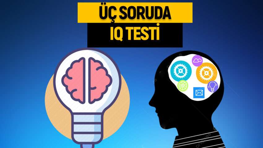 Dünyanın en kısa IQ testi: Üç soru ile zekanızı test edin!