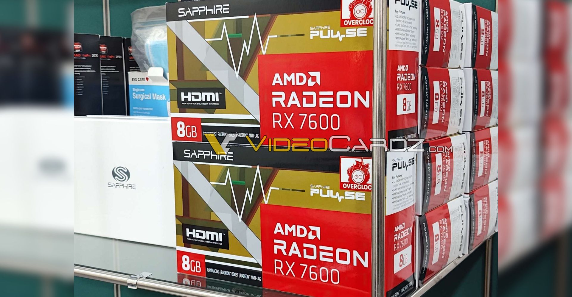 AMD Radeon RX 7600 8 GB Ekran Kartları Satışa Hazır