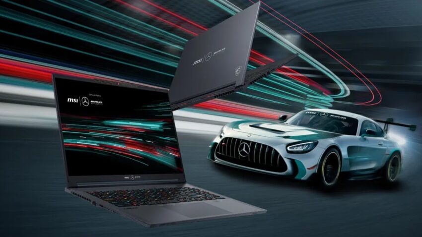 Mercedes-AMG, MSI iş birliği ile ürettiği ilk laptopunu tanıttı