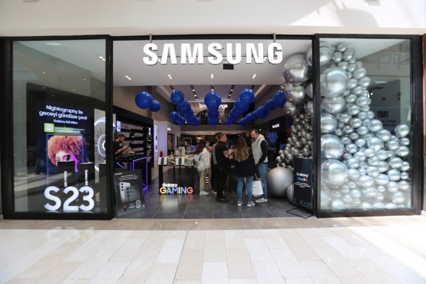 Samsung’un Tüm Ürün Grupları ve Deneyim Alanı İstanbul İstinyePark’ta