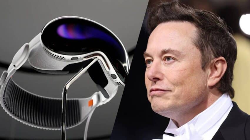 Elon Musk, Apple Vision Pro’yu tiye aldı!