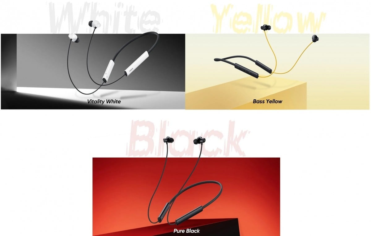 Realme Buds Wireless 3 Renk seçenekleri