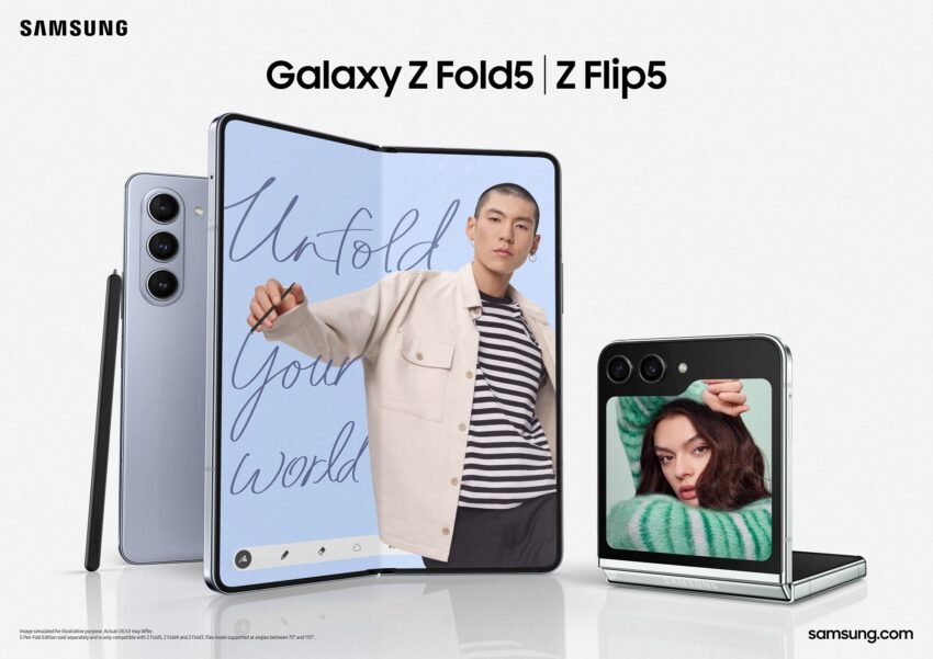 Galaxy Z Flip5 ve Galaxy Z Fold5, Aynı Fiyata 2 Kat Hafıza ve 6500 TL’ye Varan Takas İndirimiyle Ön Satışta