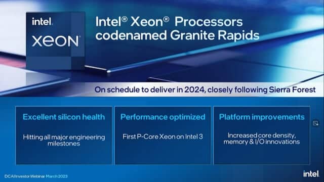 Intel Xeon Granite Rapids-D İki Farklı Modelde Sunulacak