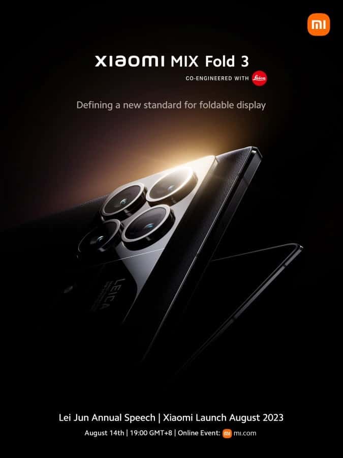 Xiaomi Mix Fold 3 Tanıtım Tarihi Doğrulandı