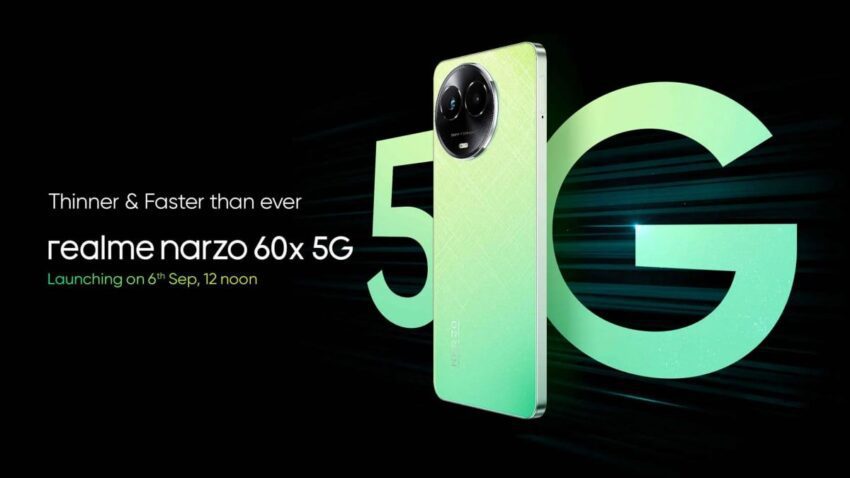 Realme Narzo 60x 5G Tanıtım Tarihi Doğrulandı