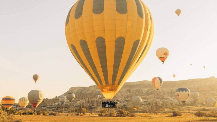 Dünyada bir ilk: Uber Balon, Kapadoya’dan havalanıyor!