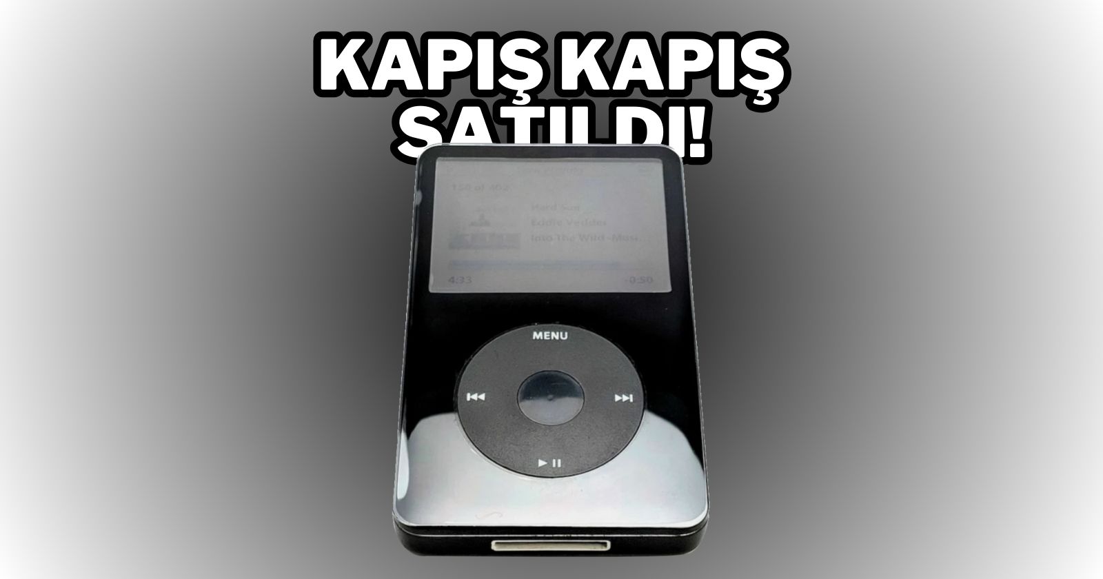 16 yıllık yenilenmiş iPod’lar kapış kapış satıldı!