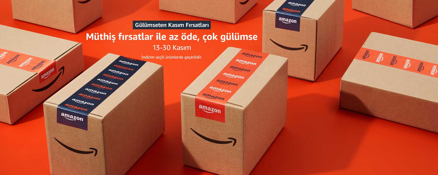 Amazon Türkiye’nin Heyecanla Beklenen Gülümseten Kasım Kampanyası Başladı!