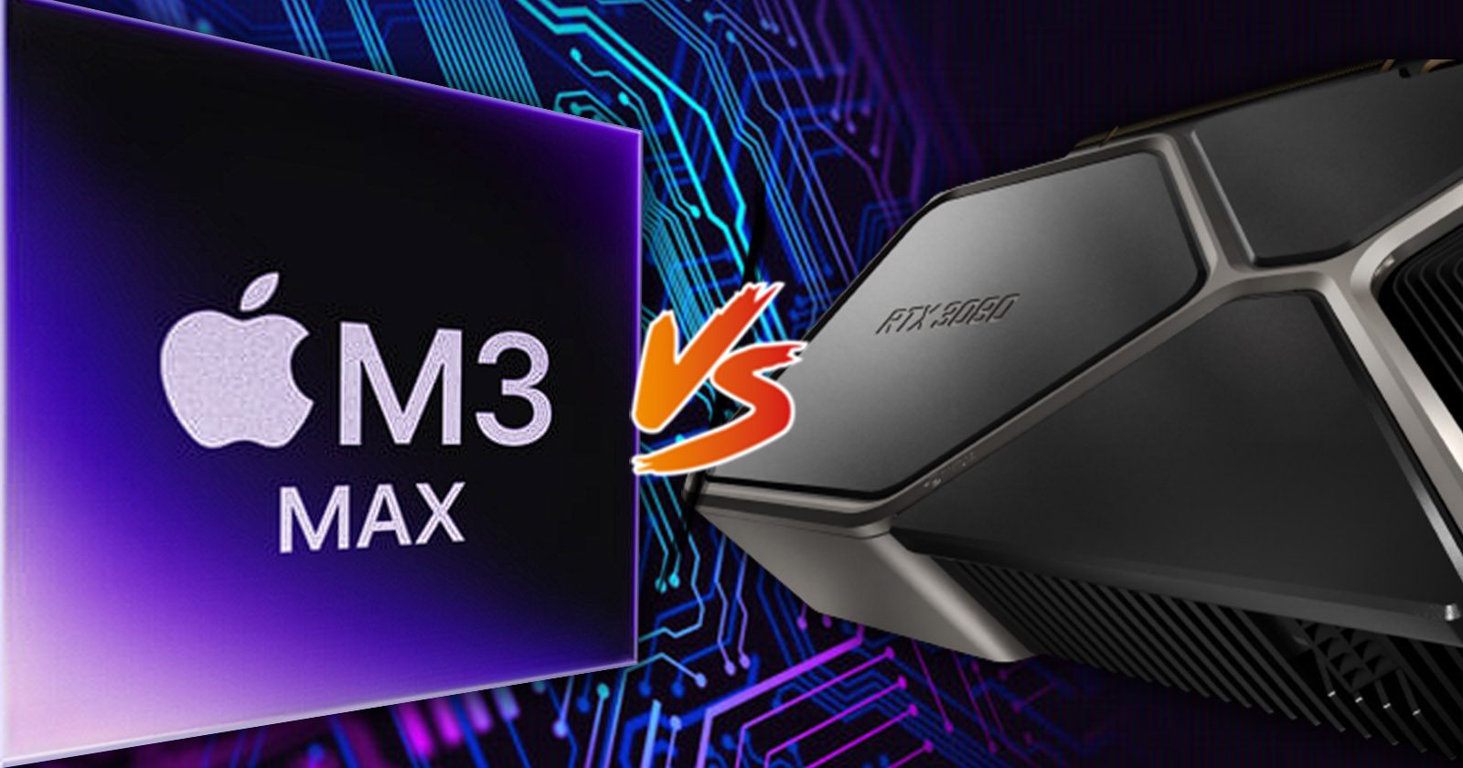 Apple’ın üst düzey işlemcisi M3 Max, NVIDIA’nın en güçlü ekran kartlarıyla yarışıyor!