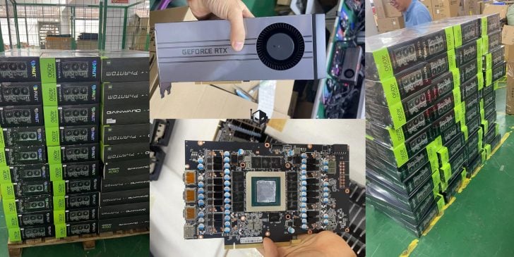 Çinli Fabrikalar, RTX 4090 GPU’larını Sökerek Yapay Zeka Kartına Dönüştürüyor