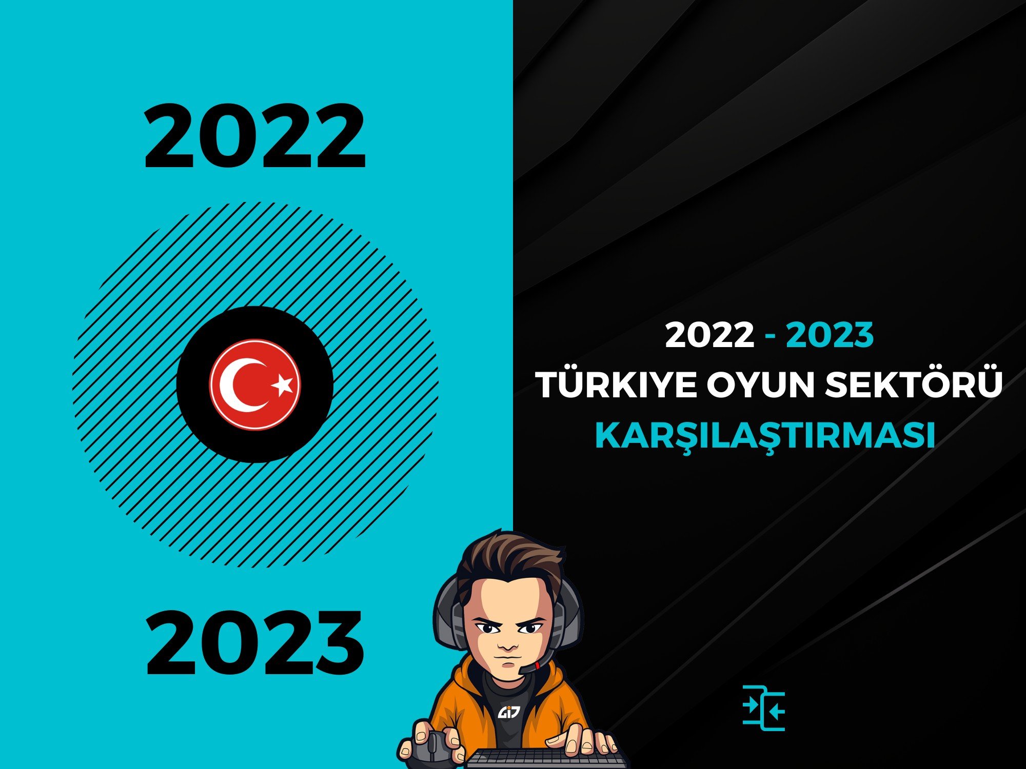 2022 - 2023 türkiye oyun sektörü karşılaştırması