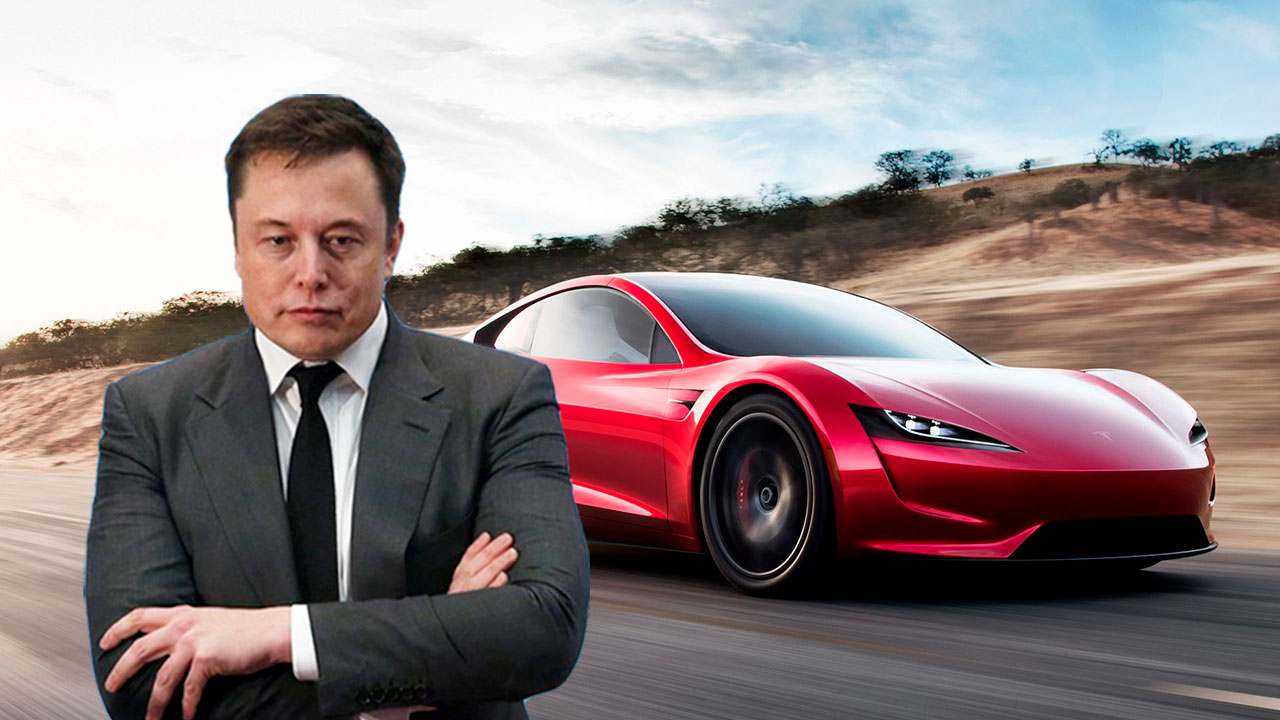 Tesla Roadster Elon