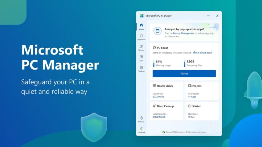 Microsoft PC Manager Uygulaması Sisteminizi Yavaşlatabilir