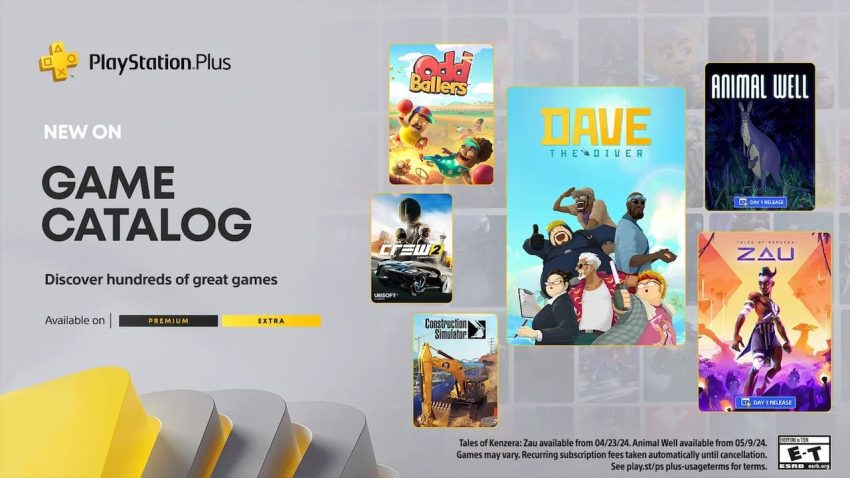 PlayStation Plus Extra ve Premium Nisan 2024 Oyunları Açıklandı