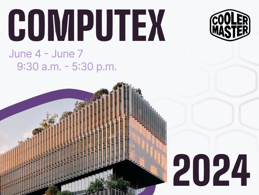 Cooler Master Sizi Computex 2024’te Teknolojinin Geleceğini Deneyimlemeye Davet Ediyor