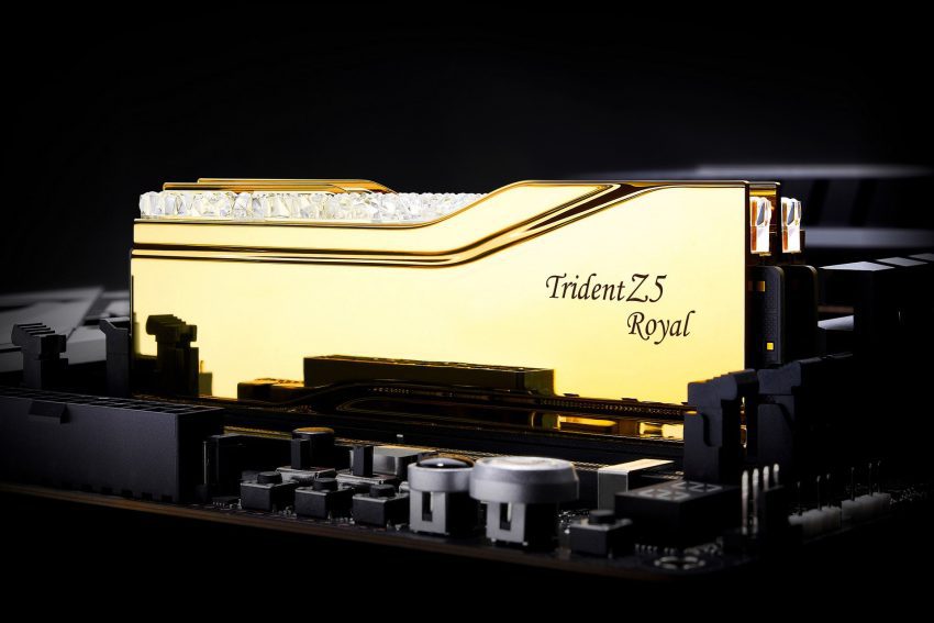 G.SKILL, Trident Z5 Royal DDR5 Belleklerini Tanıttı