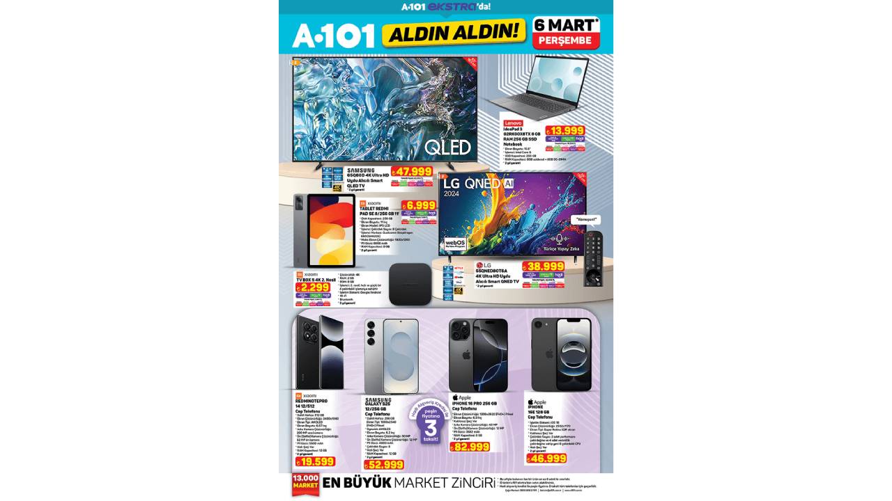 A101, ucuza iPhone 16 Pro ve iPhone 16e satıyor! 2 a101