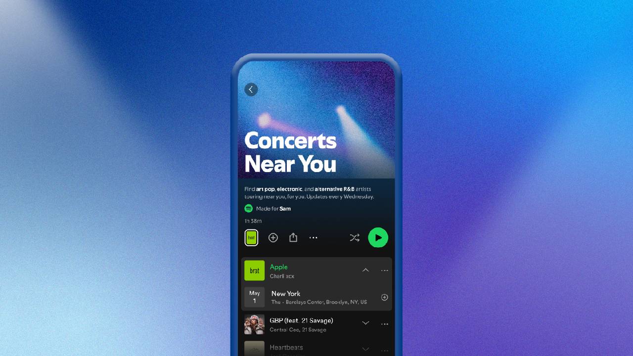 Spotify canlı müziği kullanıcılarının ayağına getirdi