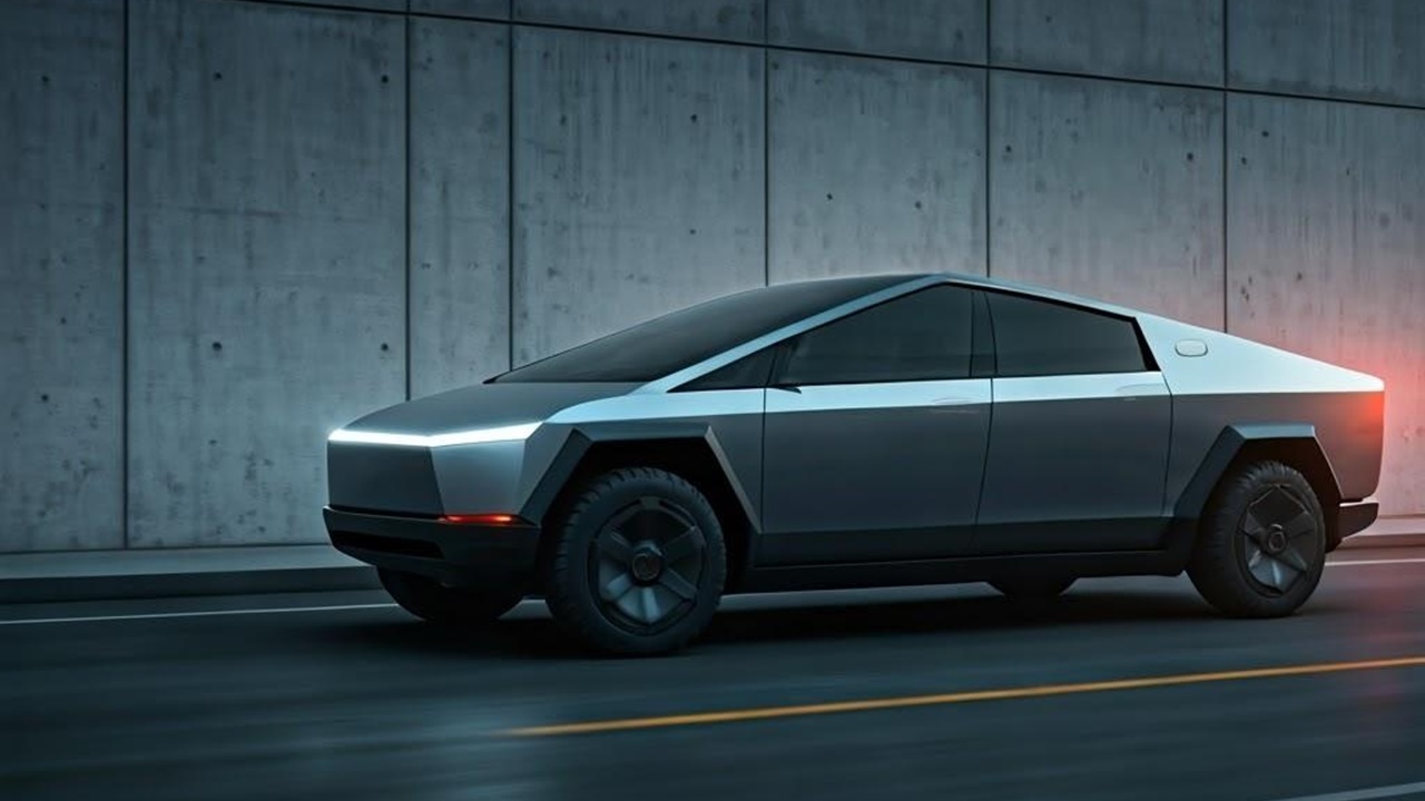 Şoke eden kaza: Mercedes-Benz G, Tesla Cybertruck’ı ikiye böldü!